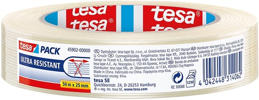 [CS89.108.70] Filamentband tesapack® transparent 50m x 25mm