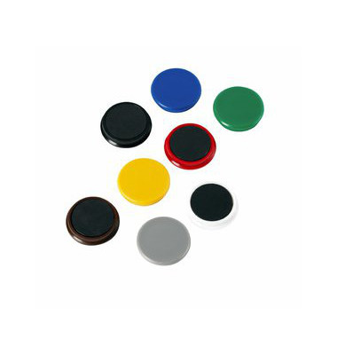 ​Aimants Ø 32 mm force d'adhérence 0.8Kg  (10 pces)