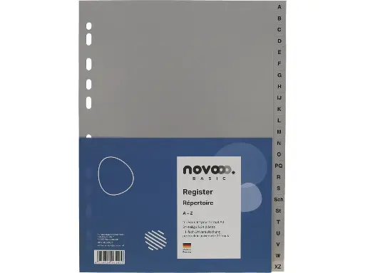 [66.120] Répertoire A-Z en polypropylène / Format A4