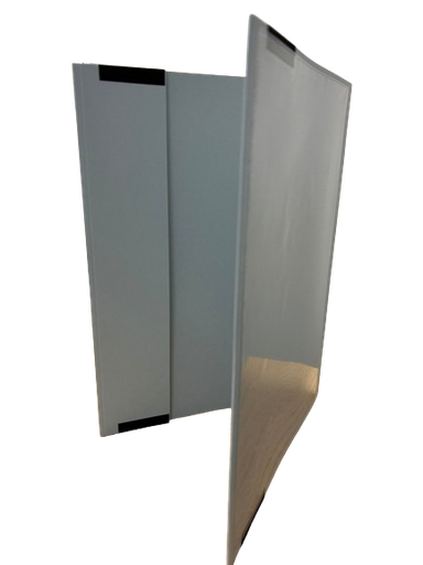 [66.190] Dossier procédure civile gris avec fixation (Pq de 20 pces)