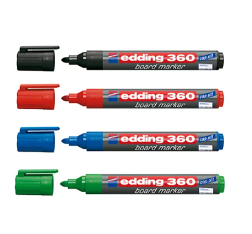 [91.167] Whiteboardmarker edding 360, Sortiment 4 Farben