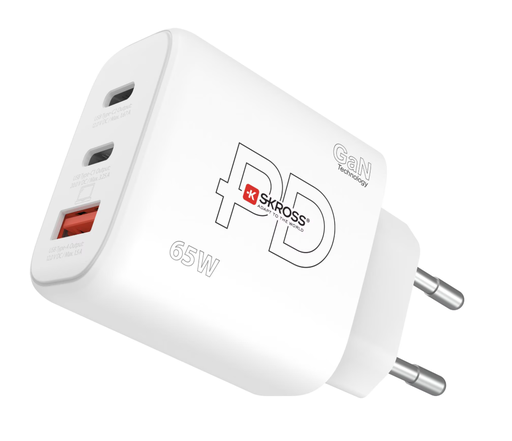 [60.073] USB-Wandladegerät 2 x USB-C / + 1 USB-A, 65 W