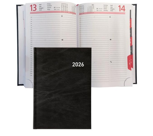 [AG479989] ​Agenda Registra plus 2026 noir
