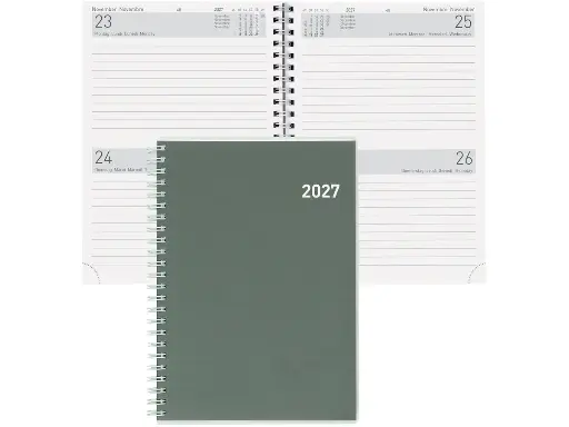 [AG479979] Agenda Bi Jour, Wire-O 2027, Cylar