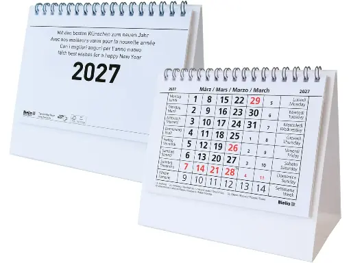 [AG491512] Tischkalender Desktop Basic 2027