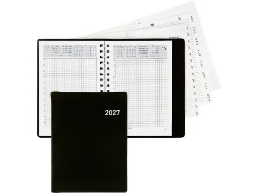 [AG480055] ​Agenda trimestriel Technikus 4, Wire-O 2027