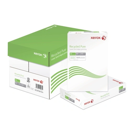 [62.102.5] Fotokopierpapier A4 Xerox Recycled Pure 80 g/m2, Box à 2'500 Blatt