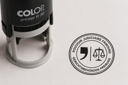 [94.679] Stempel Colop Printer R30 "Pouvoir judiciaire - Gerichtsbehörde"