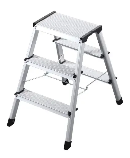 [DS277337] Klapptritt aus Aluminium, Podesthöhe 600 mm