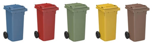 Poubelle Citybac Classic en matériau recyclé – 120 litres