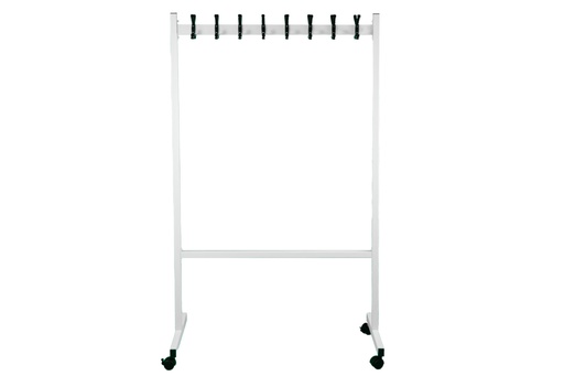 [DSA275654] Fahrbare Reihiengarderobe mit 16 Haken