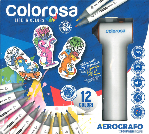 [69.560] Aérographe Colorosa - set